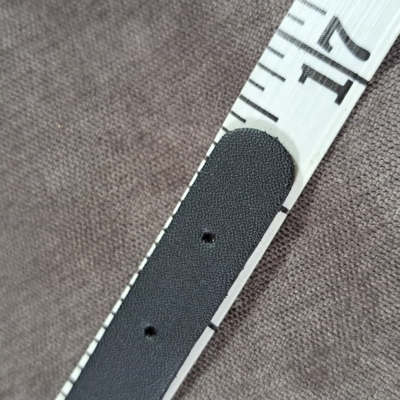 Black Faux Leather Wide Choker Collar Silver Tone Broken Heart NWOT 16.5" - Picture 10 of 11